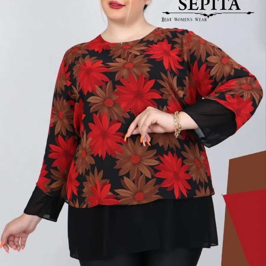 شومیز سایز بزرگ ویدا