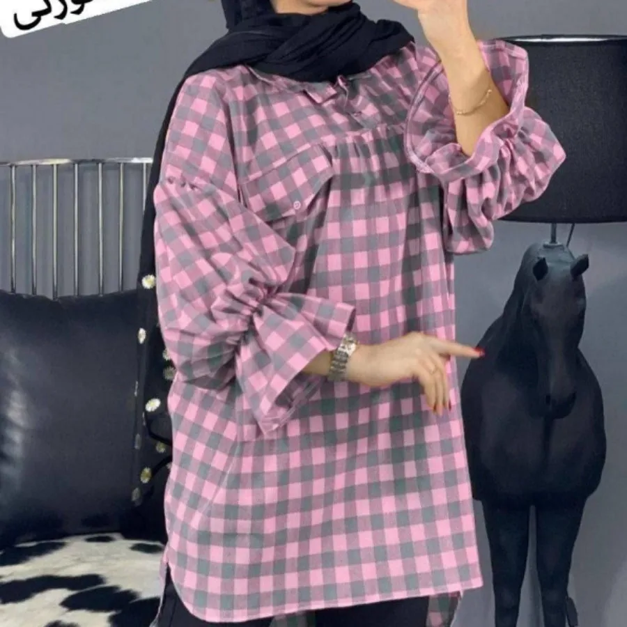 تونیک چهارخونه بهارک