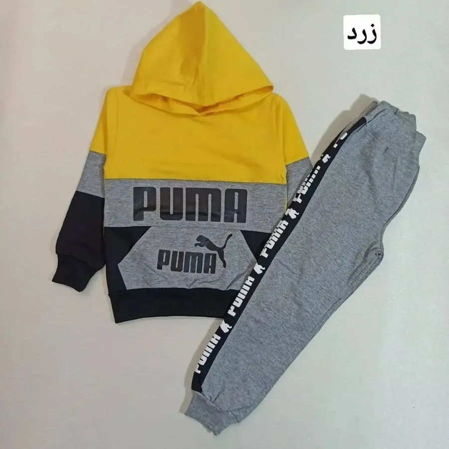 هودی شلوار پوما دورنگ