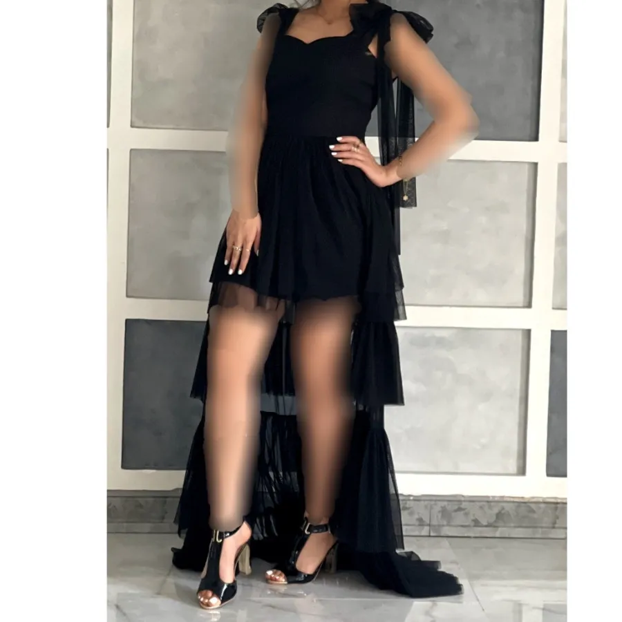 پیراهن مجلسی دنباله دار