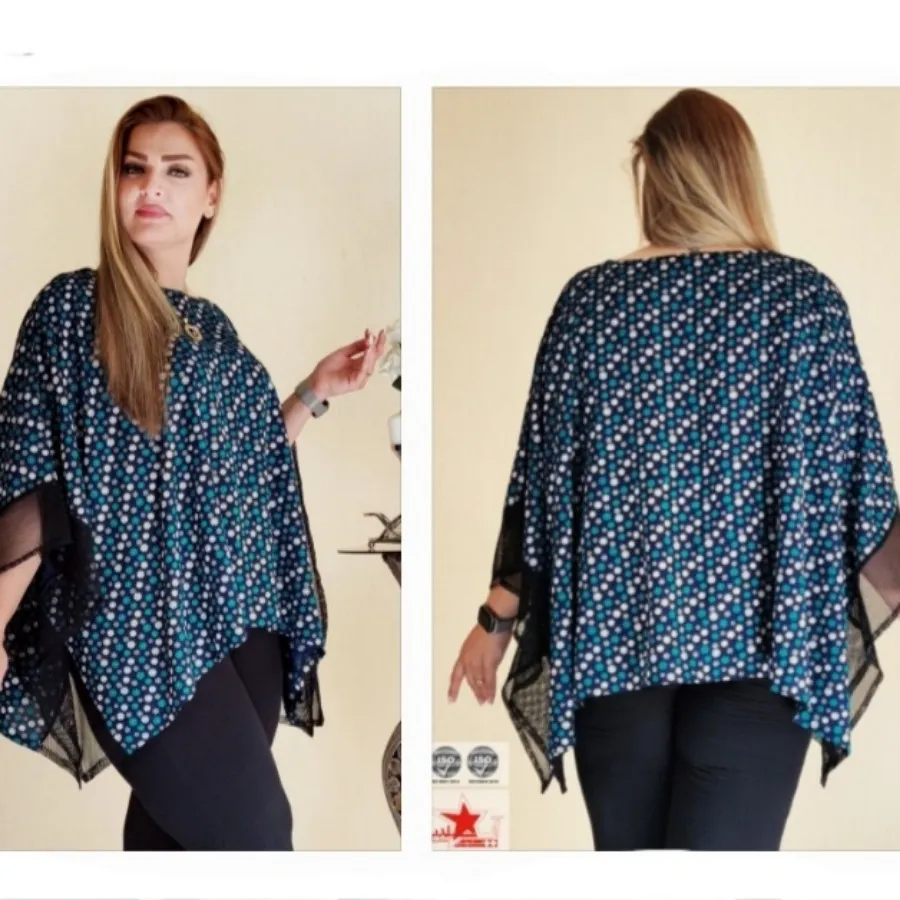 تونیک پانچ سایز بزرگ