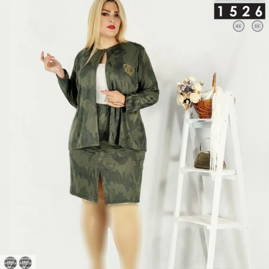 کت و دامن سایز بزرگ