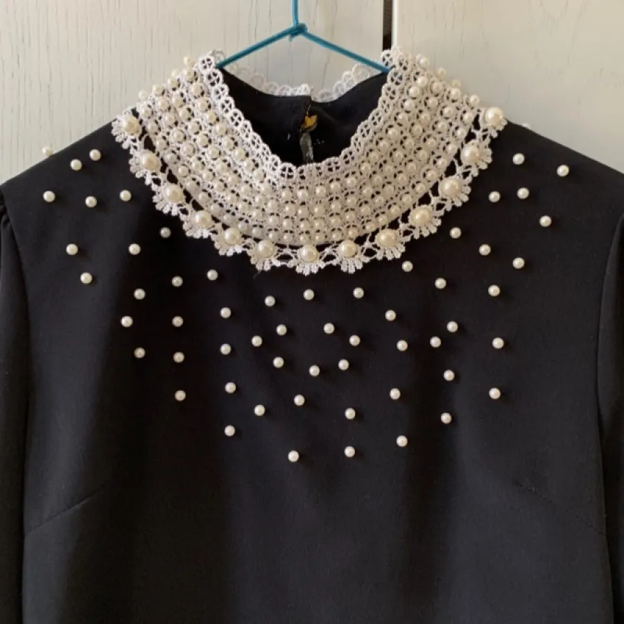 شومیز مشکی مجلسی ترکیه ای