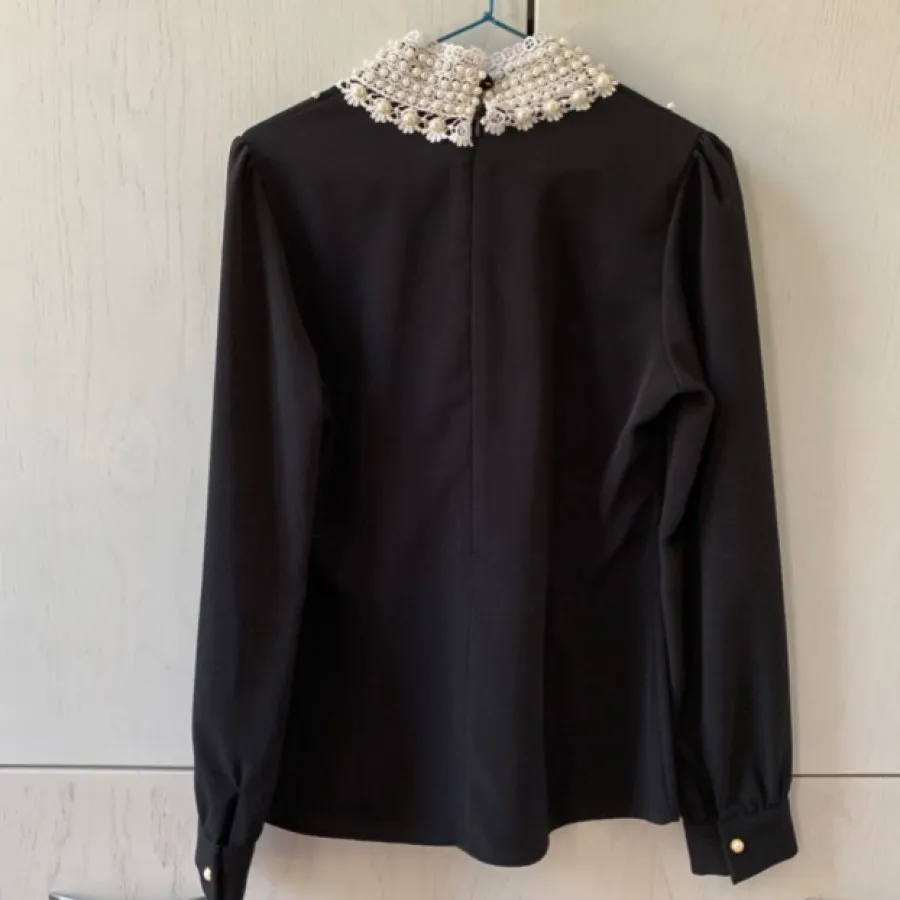 شومیز مشکی مجلسی ترکیه ای