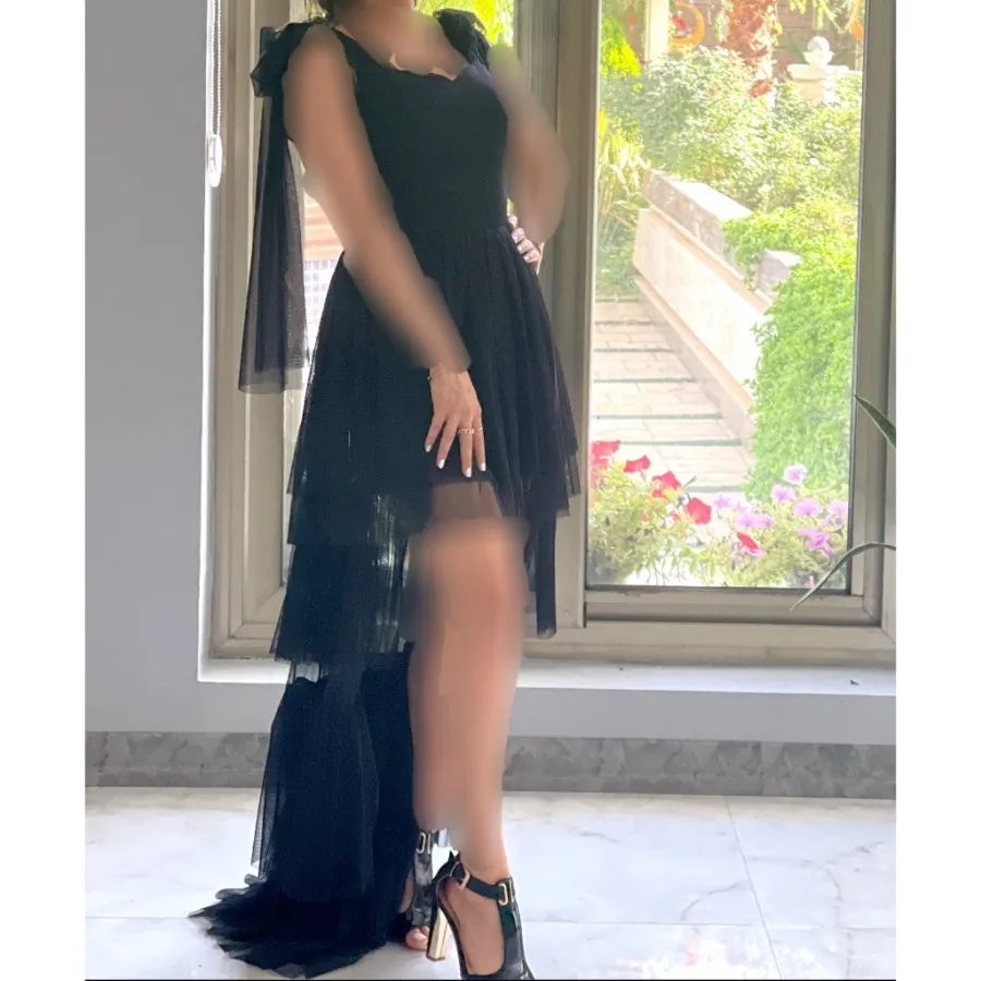 پیراهن مجلسی دنباله دار