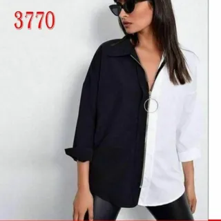 شومیز دورنگ