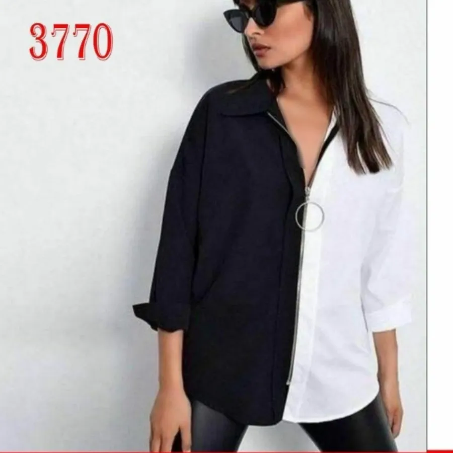 شومیز دورنگ