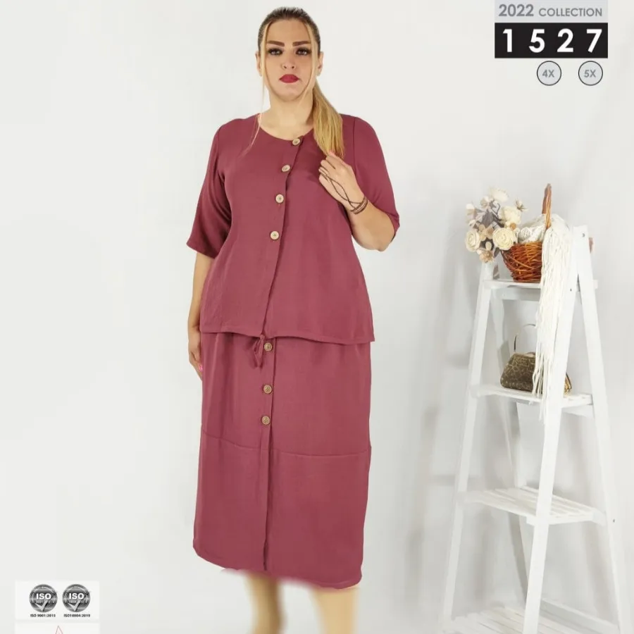 بلوز و دامن سایز بزرگ