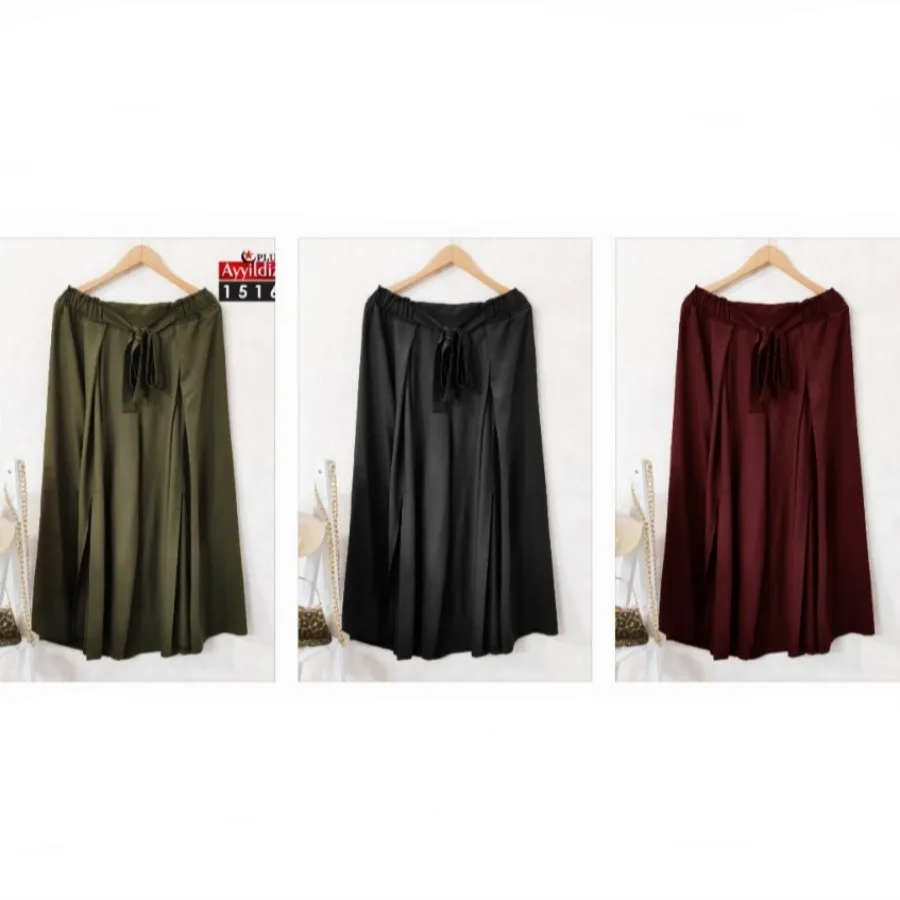 شلوار دامنی سایز بزرگ