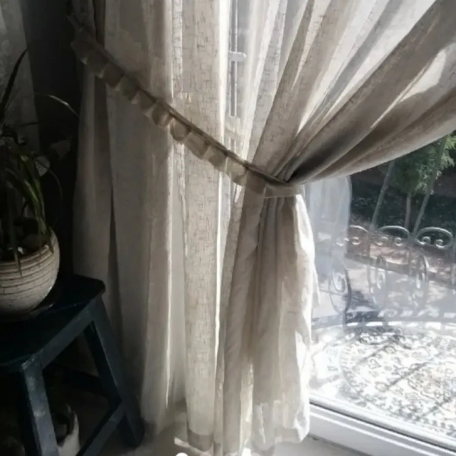 پرده مدل پاپبونی
