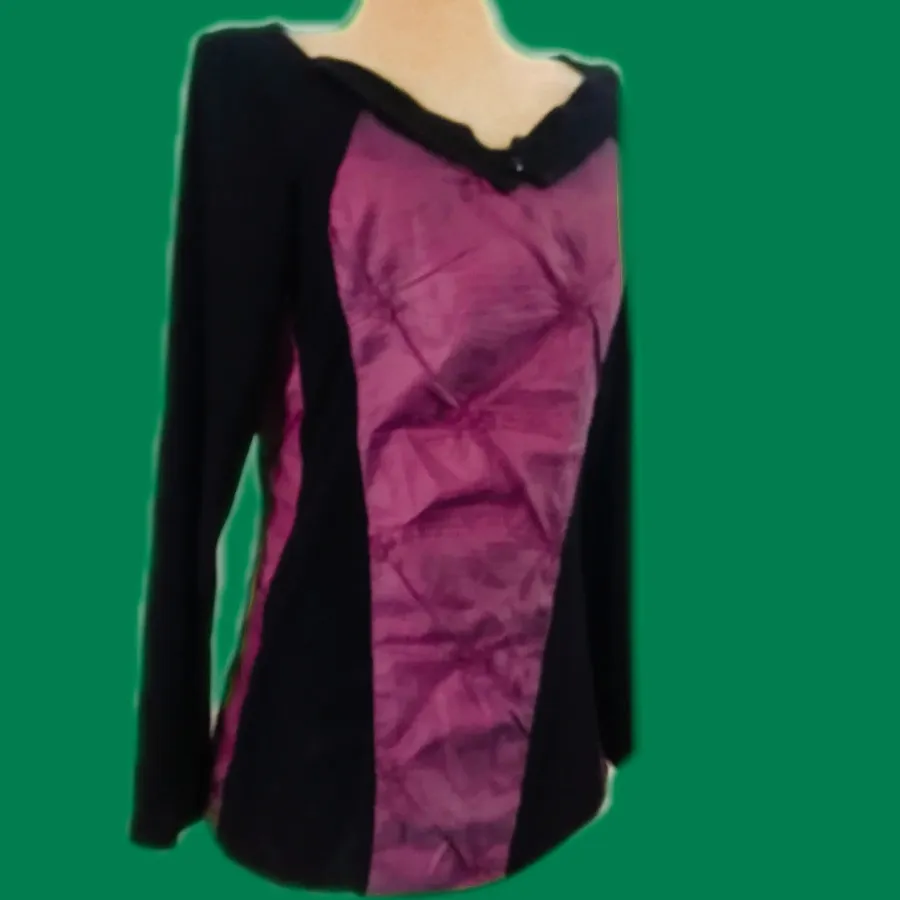 بلوز مشکی، طرح تافته