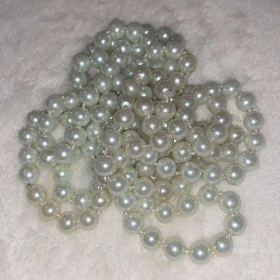 گردنبند مروارید بلند