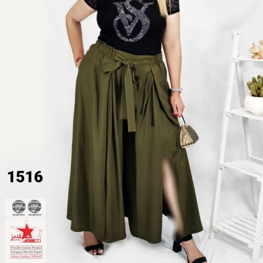 شلوار دامنی سایز بزرگ