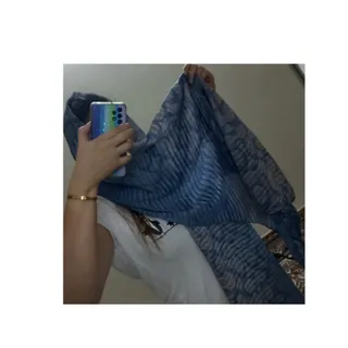 شال پلیسه دورنگ