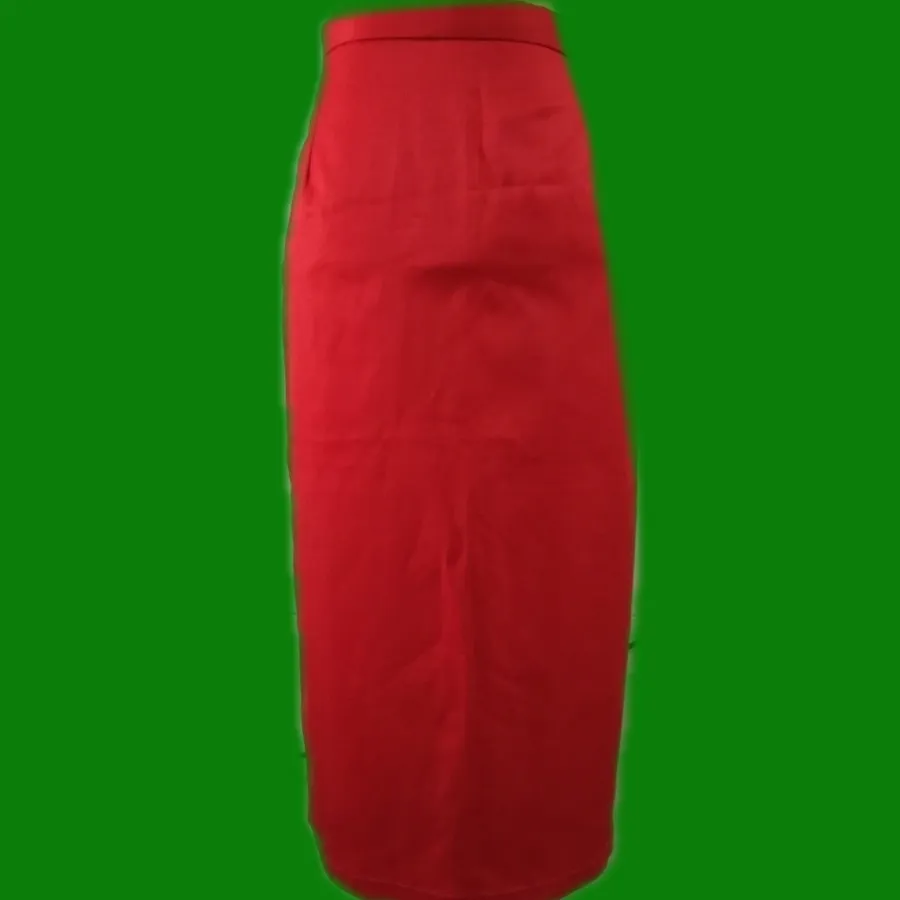 دامن تنگ ماکسی، قرمز