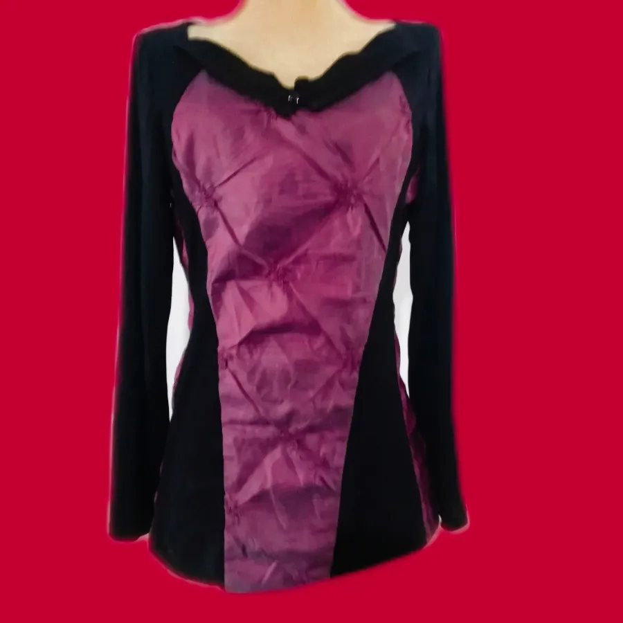 بلوز مشکی، طرح تافته