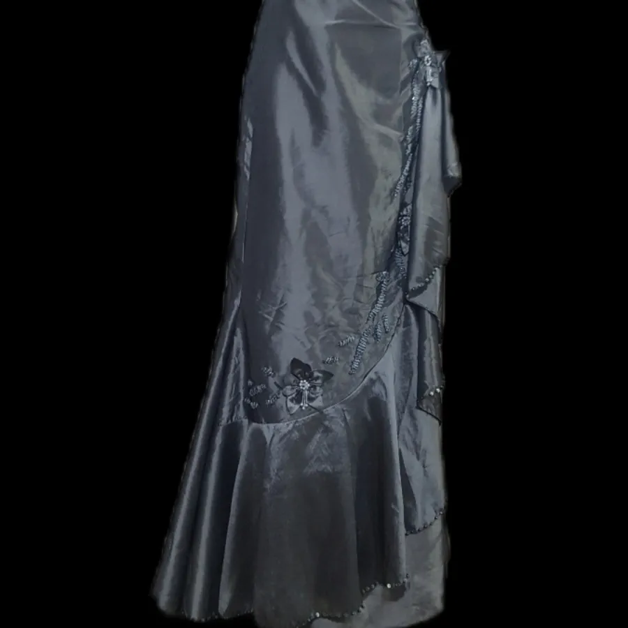 دامن مجلسی،ساتن ترک ،سربی