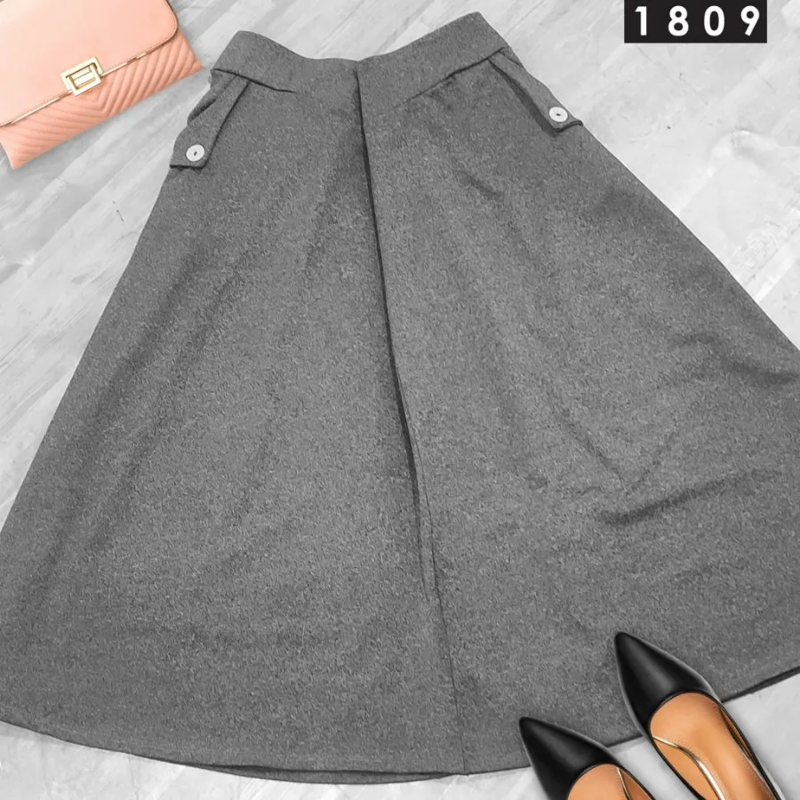 دامن پاییزه سایز بزرگ