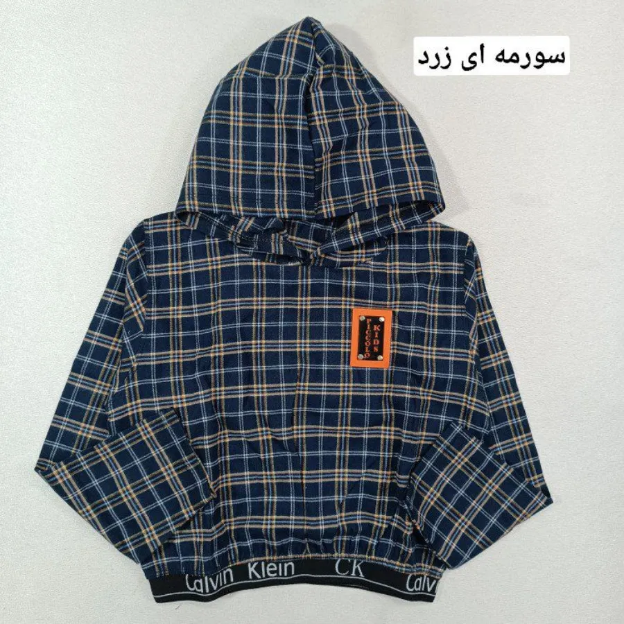 هودی کراپ چهارخونه