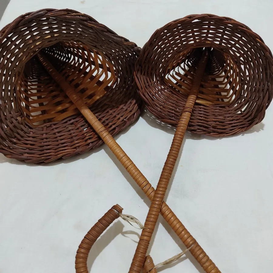 دوتا سبد عصایی گلدونی