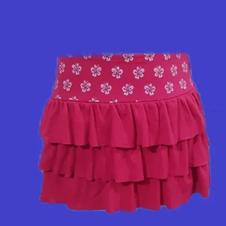 دامن اسپنیش،صورتی