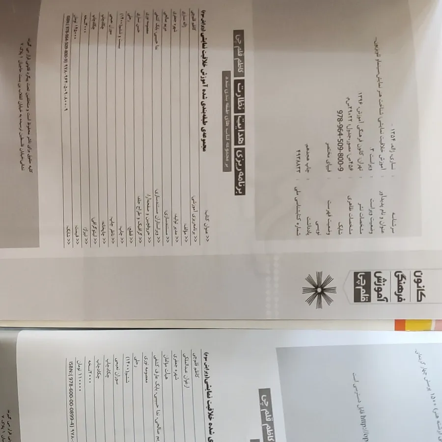 کتاب آبی,سبز خلاقیت نمایش