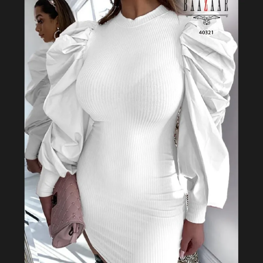 تونیک آستین پفی