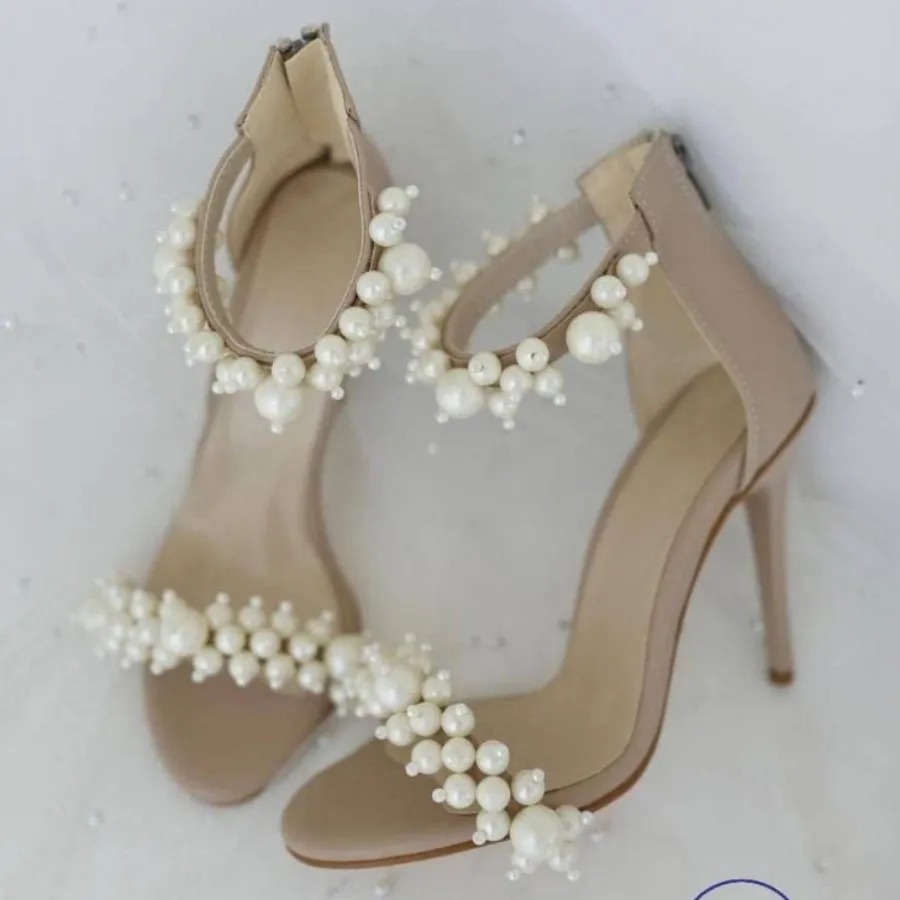 کفش مجلسی مروارید
