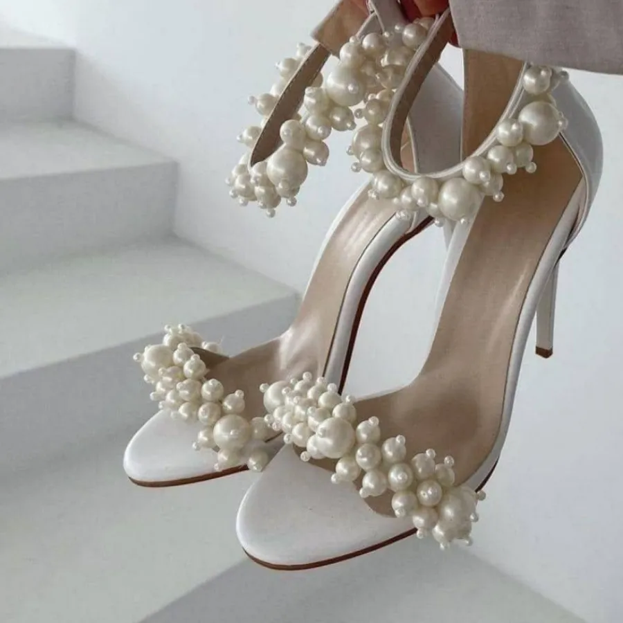 کفش مجلسی مروارید