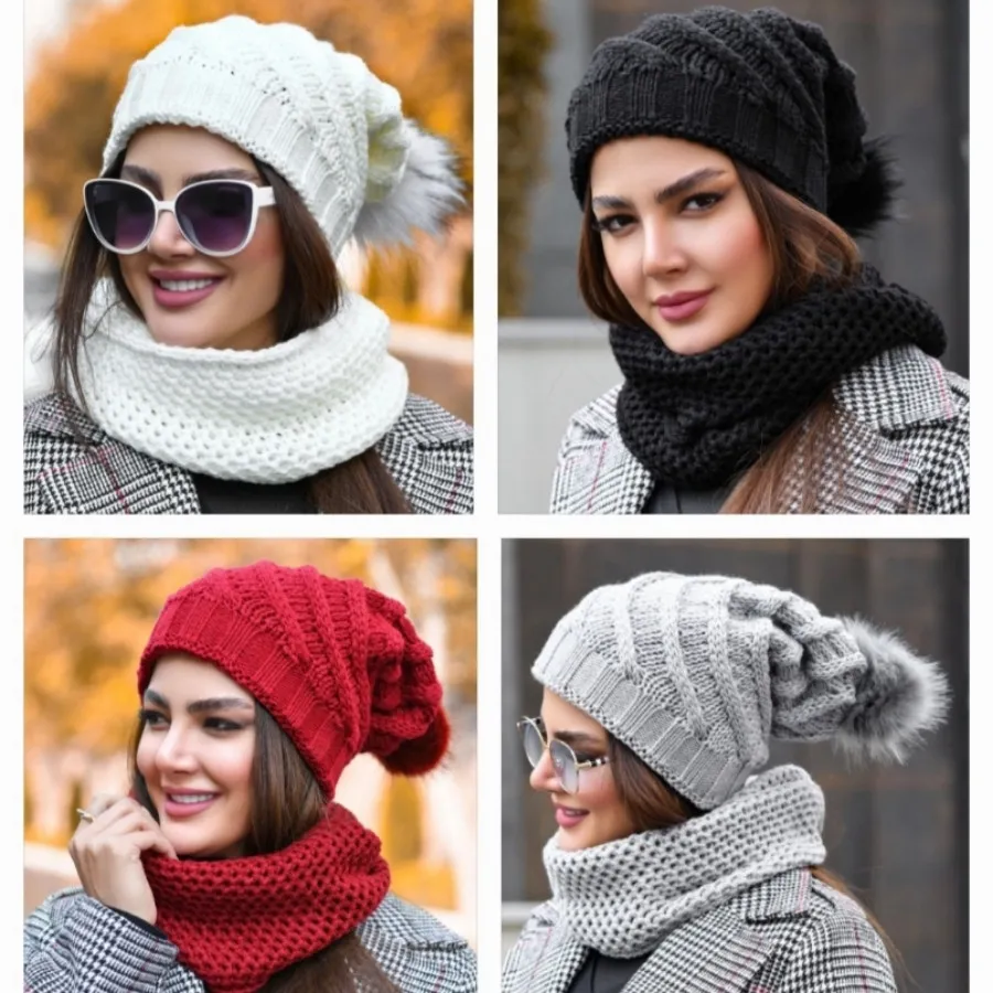 شال و کلاه بافت آوینا