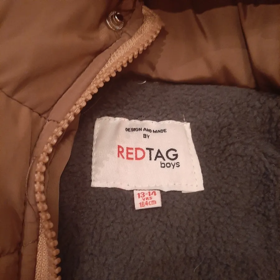 کاپشن کلاهدار  RED.TAG