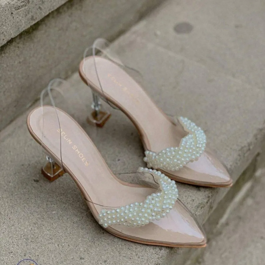 کفش مجلسی مروارید