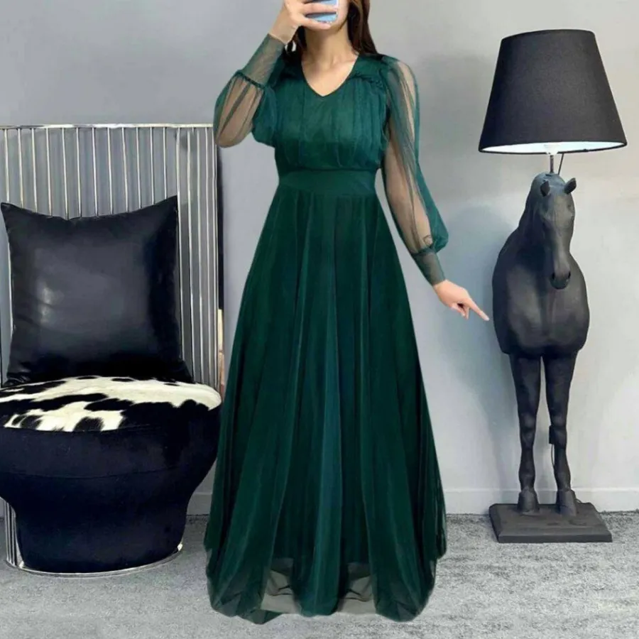 ماکسی مجلسی گل سرخ