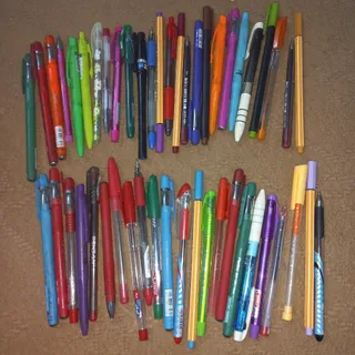 خودکار رنگی همه رنگ