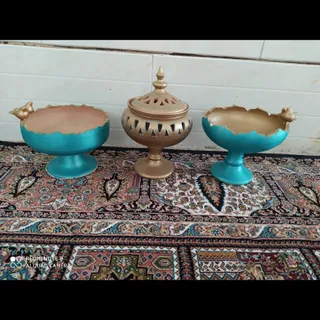 ظروف سفالی سه تیکه پذیرای
