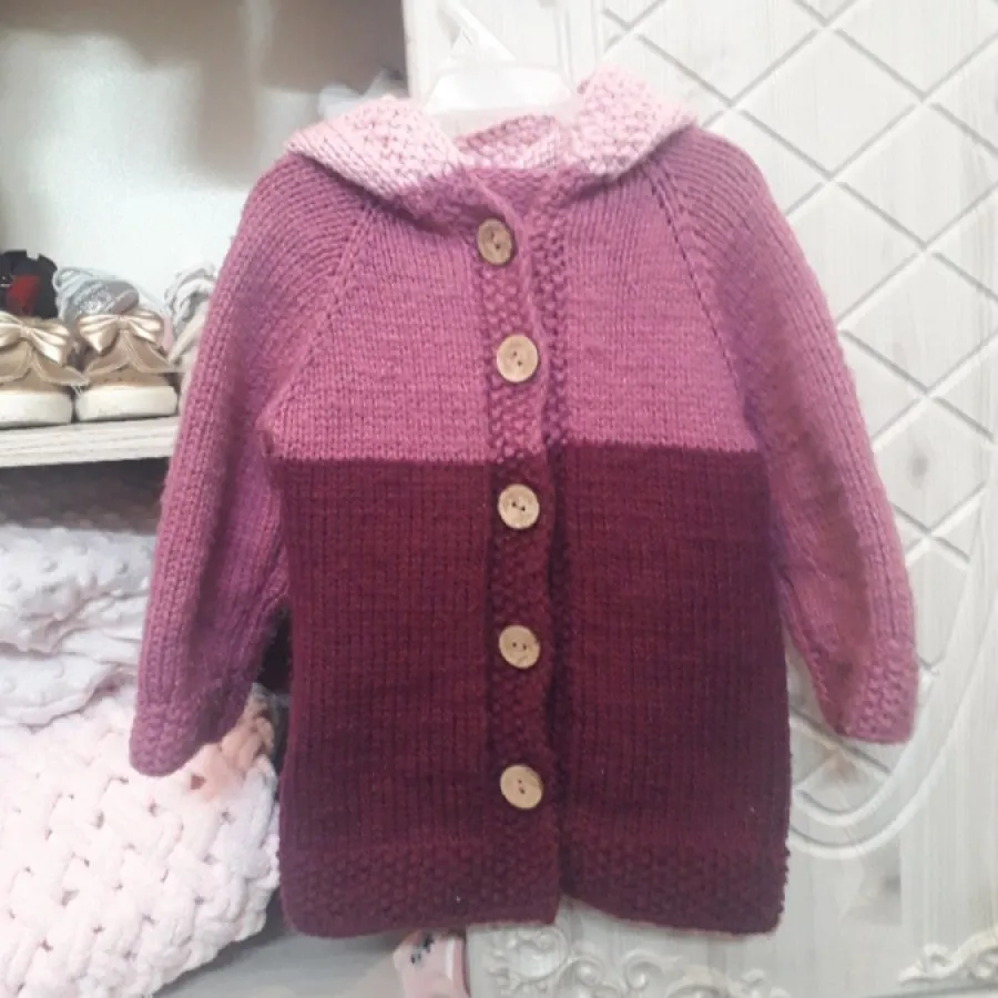 ژاکت بافت بچگانه