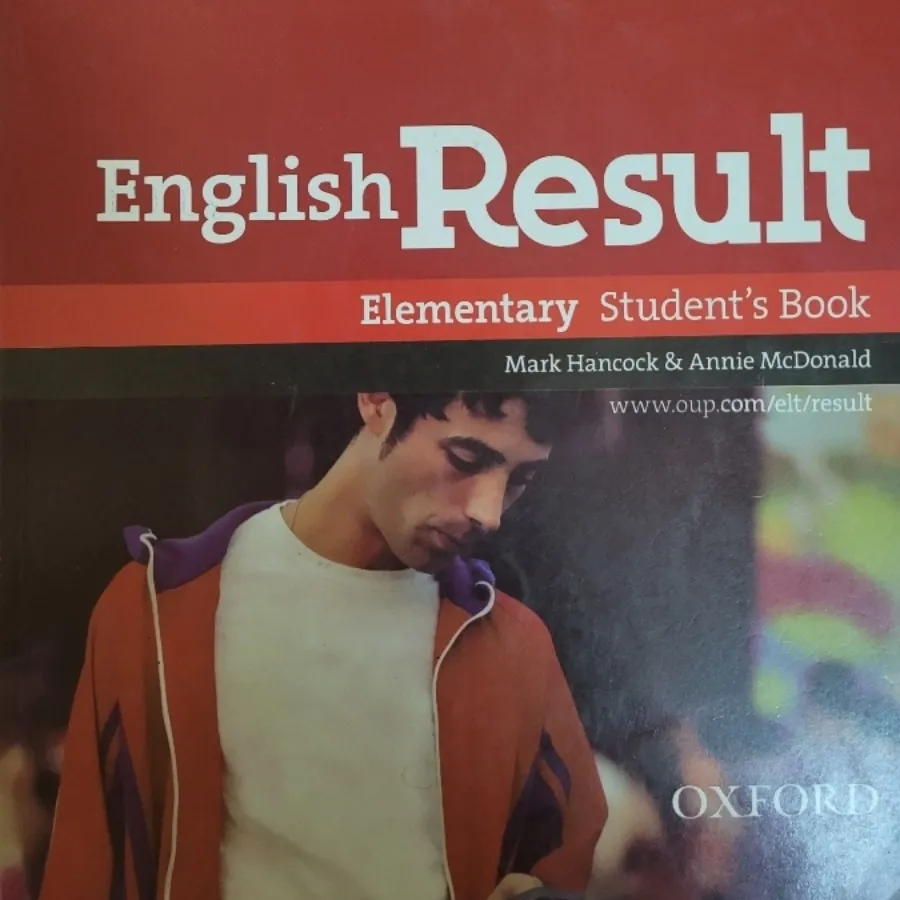 کتاب زبان English result