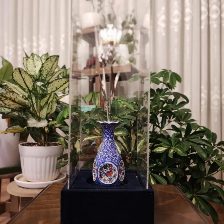 گلدان میناکاری