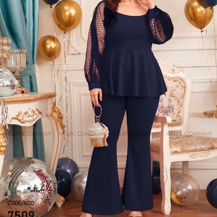 شومیز و شلوار سایز بزرگ