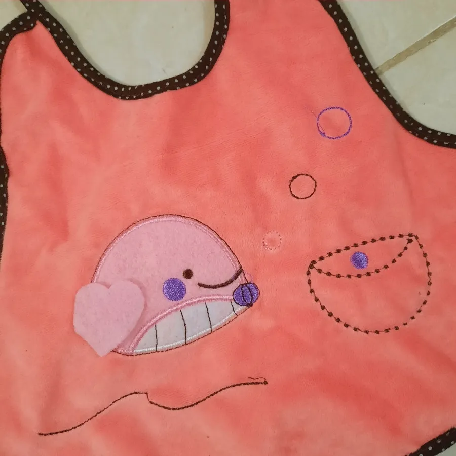 پیشبند نوزادی دخترانه