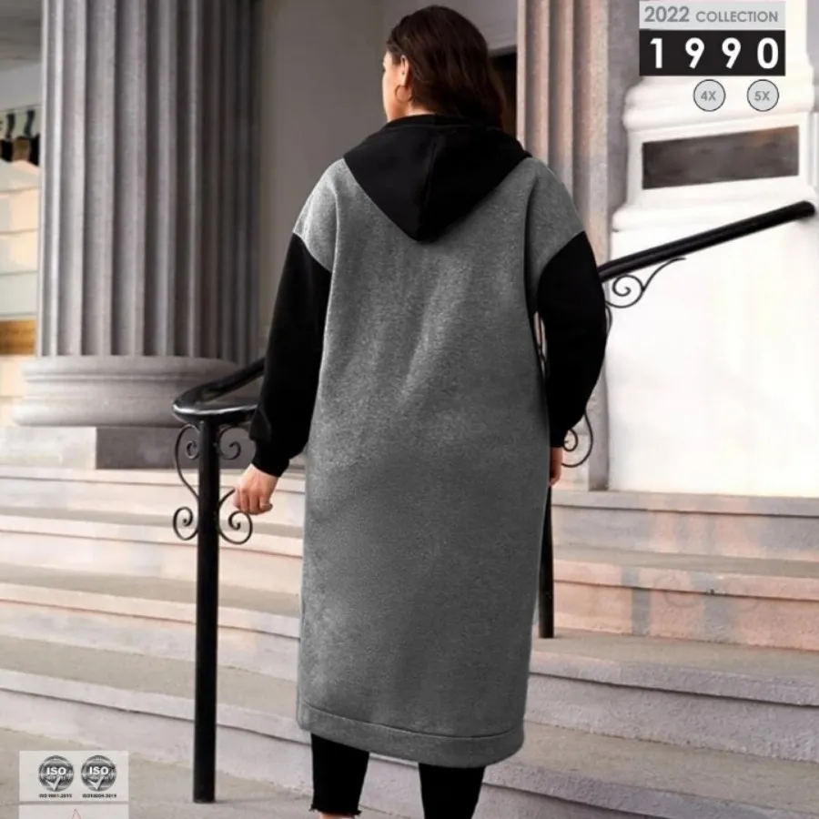 هودی بلند سایز بزرگ