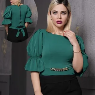 شومیز پشت پاپیون