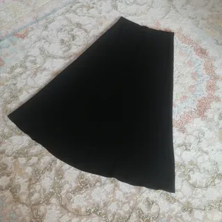 دامن کرپ مشکی