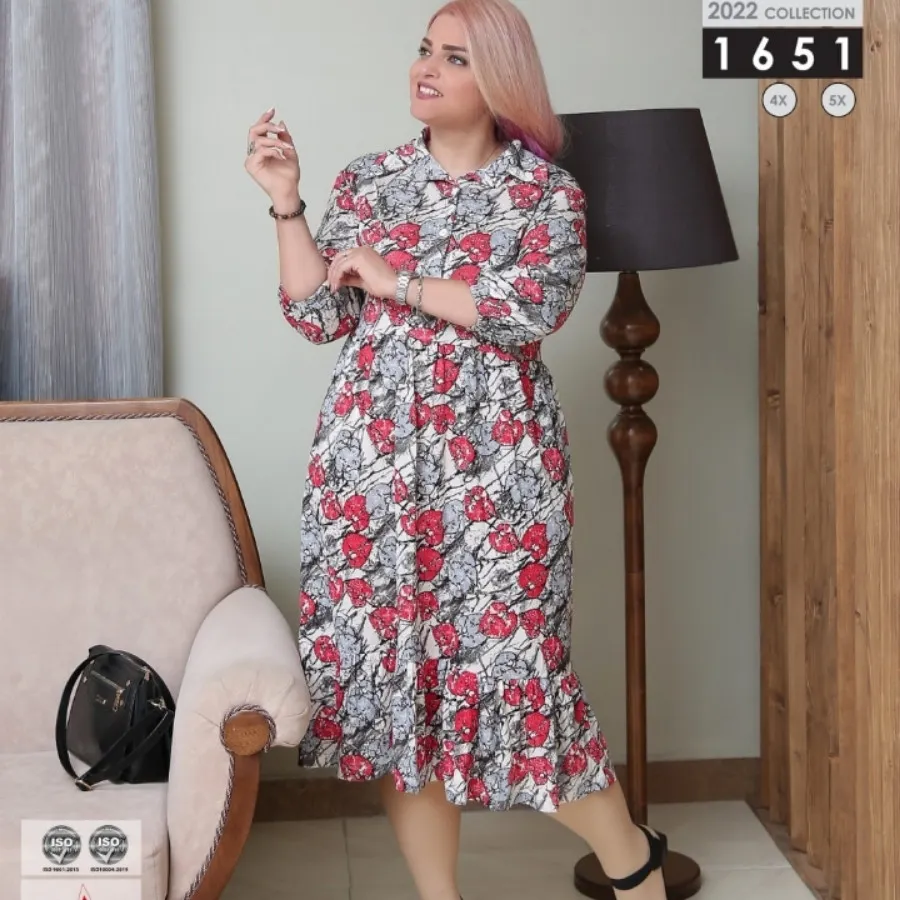 پیراهن سایز بزرگ