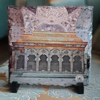 عکس سنگی ضریح امام حسین ع