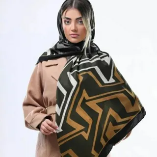روسری نخی پاییزه