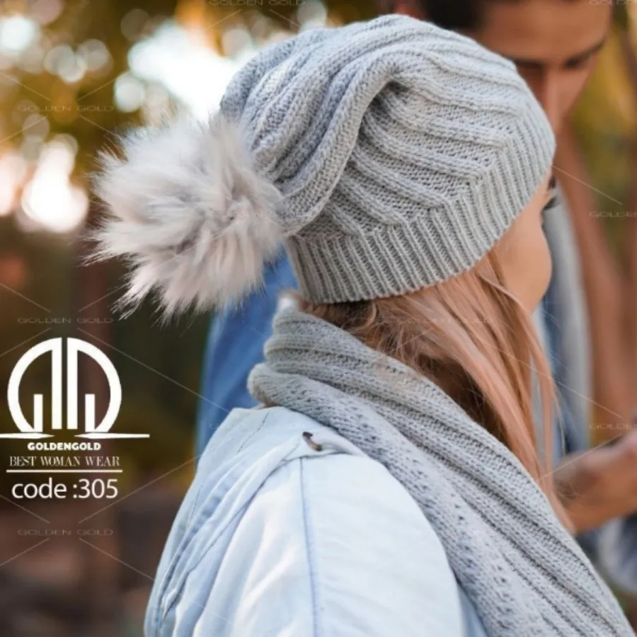 شال و کلاه و ساق دست