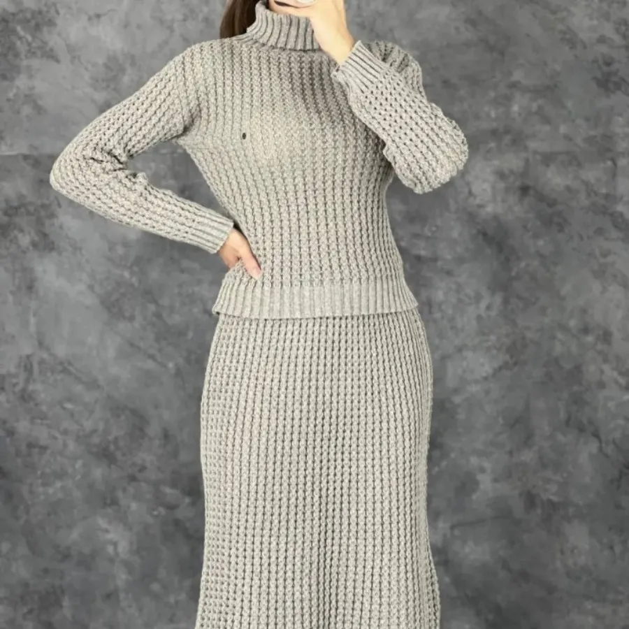 بلوز و دامن بافت