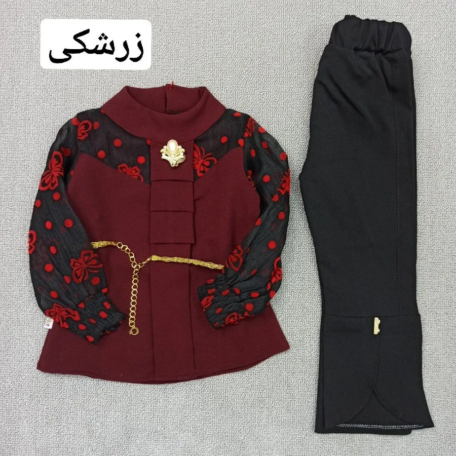 بلوز شلوار آستین حریر