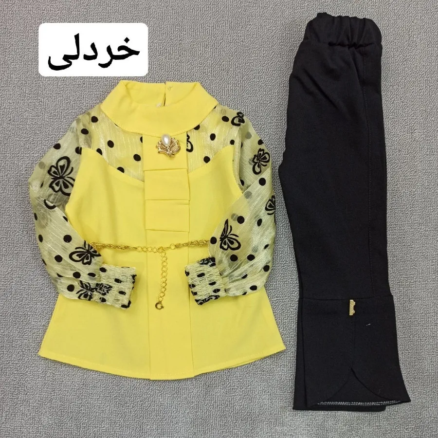 بلوز شلوار آستین حریر
